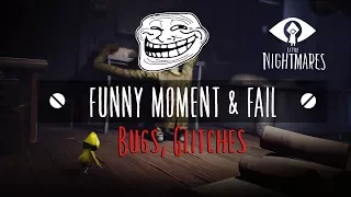 Little Nightmares: Funny Moments Glitches Bugs Fails & Death Scenes Animations Compilation