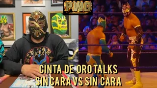 Cinta De Oro talks about the Sin Cara vs Sin Cara storyline and recently meeting Caristico again