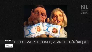 ZAPPEUR - 25 ans de génériques des "Guignols" - RTL - RTL