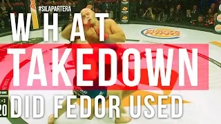 What Throw did Fedor do on Chael Sonnen?