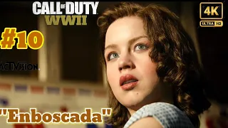 Call of Duty WWII Capitulo 10 Emboscada campaña completa ps4