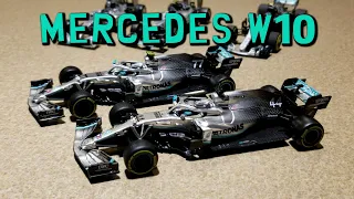 2019 Lewis Hamilton and Valtteri Bottas Mercedes W10 Bburago 1:43 scale Diecast Review