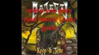 Majesty Keep It True (Lyrics)