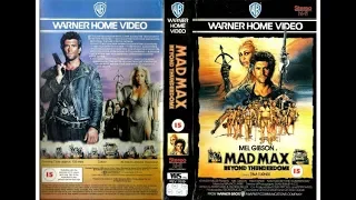 Original VHS Opening: Mad Max Beyond Thunderdome (1986 UK Rental Tape)