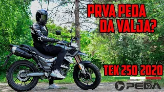 ODUŠEVILA ME?! PEDA TEK 250 - (2020) - First Ride - Review