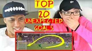 Top 20 Unexpected Goals In Football REACTION