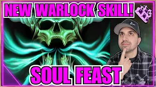 New Last Epoch Warlock Skill SOUL FEAST!! Gameplay!! All Nodes!! Sorry Lich :(