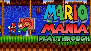 Mario Mania: Mario and Luigi Playthrough (Sonic Mania Mod)