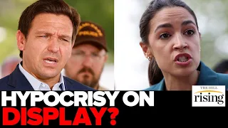 AOC Vacations In FL After Criticizing DeSantis' Policies, Says Critics Are "Mad They Can't Date Me"