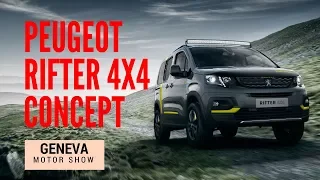 Peugeot Rifter 4x4 - Concept - Is Ready for Adventure