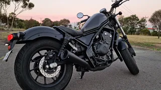 Factory vs Vance & Hines Muffler | Honda CMX 500 Rebel | How Does It Sound?