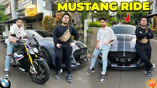 Going To Dyland Pro's House & Mustang Gt Aur SuperBike Ki Ride Leli