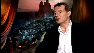 Kingdom Of Heaven: Liam Neeson Exclusive Interview | ScreenSlam