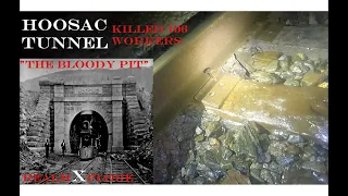 Exploring The Haunted Historic Hoosac Train Tunnel East Portal. Claimed 196 Lives