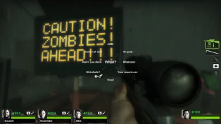 Left 4 Dead 2 Facts #20 - Rare message in Hard Rain