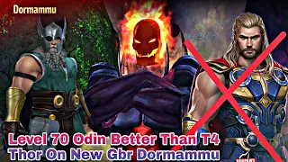 Level 70 Odin Better Than T4 Thor On New Gbr Dormammu - Marvel Future Fight