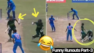 Most Stupid Ways to Get RUNOUT In Cricket - Part 3 - LOL - MUST WATCH!!!