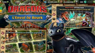 Plein de nouveauté sur Dragons l'Envol de Beurk