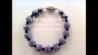 Magnetic Closing Shamballa Stlyle Bracelet