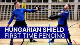 First Time Fencing: Hungarian Shield (MAC Armour)