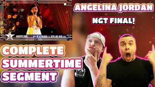 At last we are here| Angelina Jordan - Summertime Segment | REACTION! 🥳🥳