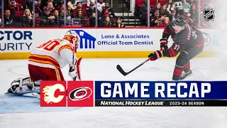 Flames @ Hurricanes 3/10 | NHL Highlights 2024