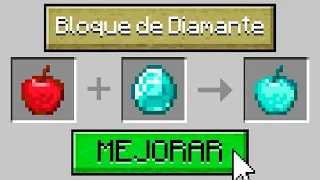 Paso Minecraft pero Puedo Mejorar Cualquier Item