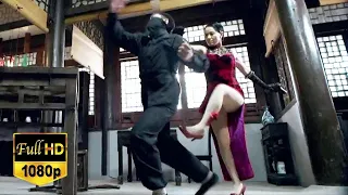 【Kung Fu Movie】An 80 year old grandmother kicked a Japanese soldier 100 meters away!#movie