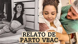 Meu relato de parto normal após cesárea [VBAC] - parto do Antônio 🤍