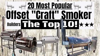 Top 20 Countdown to Craft Smoker Builders #'s 10-1