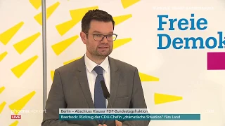 Marco Buschmann zum Abschluss der FDP-Fraktionsklausur am 10.02.20