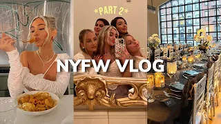 NYFW VLOG PRT 2: recap of the week & last event!