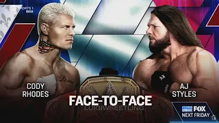 Cody Rhodes & Aj Styles Face-To-Face (2/2): SmackDown, May. 03, 2024