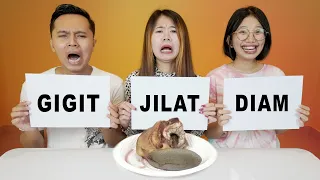 TANTANGAN GIGIT JILAT ATAU DIAM!! AUTO MUNTAH!!