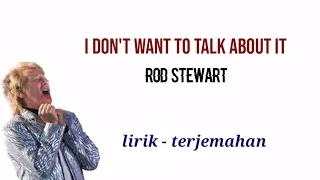 terjemah lirik lagu || I don't want to talk about it