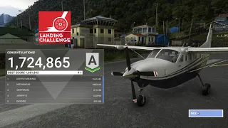 Lukla Landing Challenge MSFS 2020