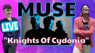 We React To MUSE - KNIGHTS OF CYDONIA (Live)