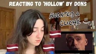 LATVIA EUROVISION 2024 - REACTING TO ‘HOLLOW’ BY DONS (+20k Subs are you mad!?)