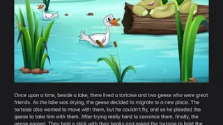 The Tortoise and the Geese