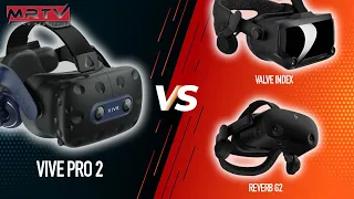 VIVE PRO 2 vs. REVERB G2 vs. VALVE INDEX -  The Big Through-The-Lens Comparison!