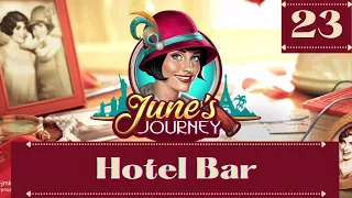 GAMEPLAY | JUNE'S JOURNEY CHAPTER 5 SCENE 23 HOTEL BAR #JunesJourney