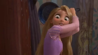 (Slow Motion) First meeting Rapunzel and Flynn Ryder - "Tangled" (2010)