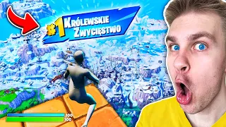 WYGRAŁEM ⚠️ PIERWSZY RAZ 🏆 CAŁĄ GRĘ *SOLO* ✅ bo ZNALAZŁEM TO… w FORTNITE! 😱