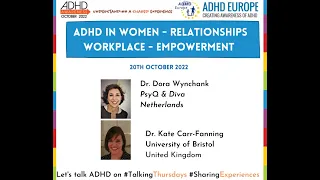 ADHD in Women (Relationships, Workplace & Empowerment)