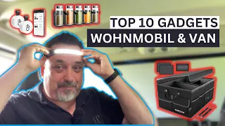 Top 10 Gadgets für unseren Camper Kastenwagen Wohnmobil Zubehör Tipps & Tricks