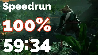 Far Cry 5 Hours Of Darkness DLC | Solo 100% Speedrun | Action Movie Mode | (59:34)