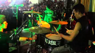 Gebok"BRAIN DISORDER" Moral Neraka ( Live Drum Cam )