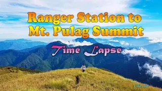 Mt. Pulag Sea of Clouds Time Lapse Hike to Summit  l Mount Pulag Baguio Luzon  🎵 travel vlog 2020