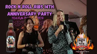 Rock N Roll Ribs 14th Anniversary Party Vlog