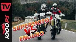 Supermoto vs. Enduro - 2 Konzepte, 1 Ursprung - Der Unterschied zwischen Supermoto & Enduro